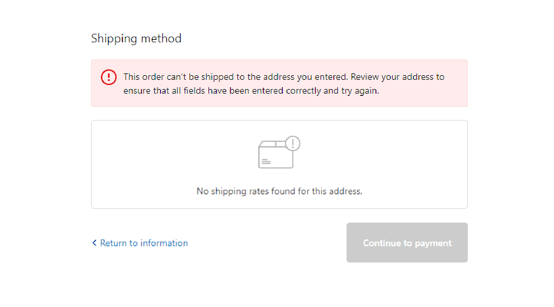 SHIPPING ERROR SHOWING UP? | Urban Vape – Urban Vape Shop New Zealand