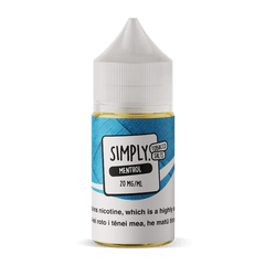 Menthol (Tobacco) Nic Salts (30mL) by Simply