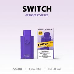 Inmood Switch 5000 Puffs Prefilled Pod