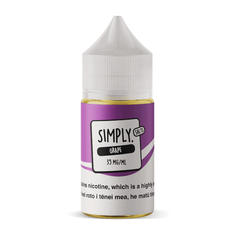 Grape Nic Salts (30mL) by Simply - Urban Vape Shop New Zealand