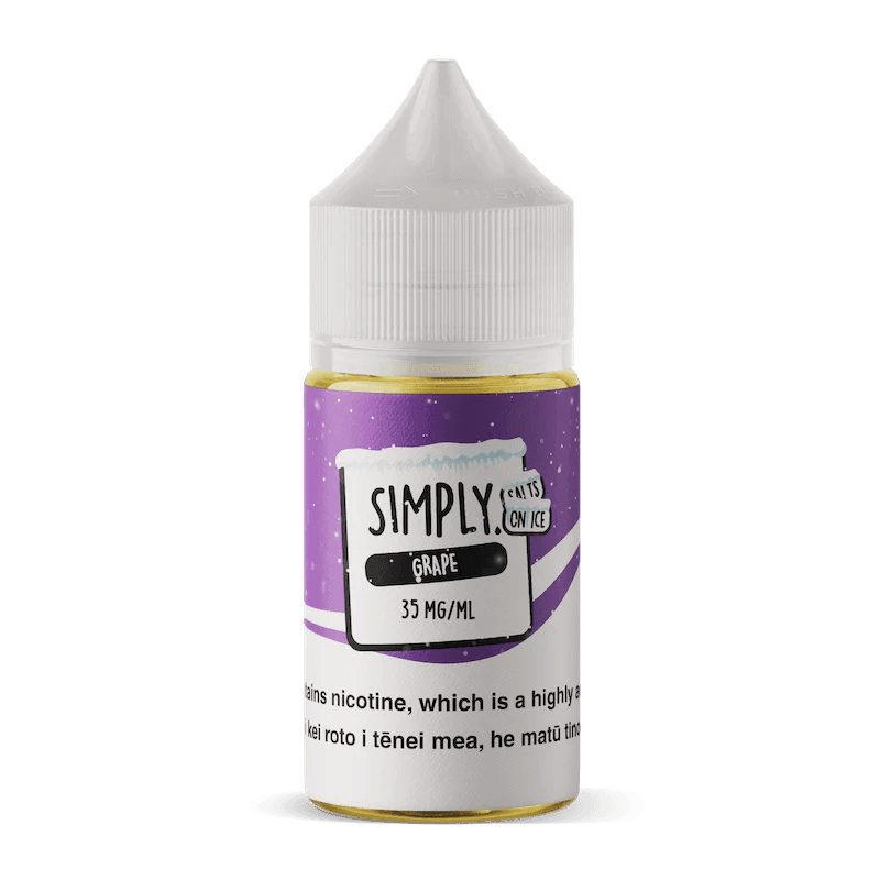 Grape Nic Salts (30mL) by Simply (on Ice)