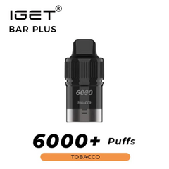 IGET Bar Plus 10K Prefilled Pod