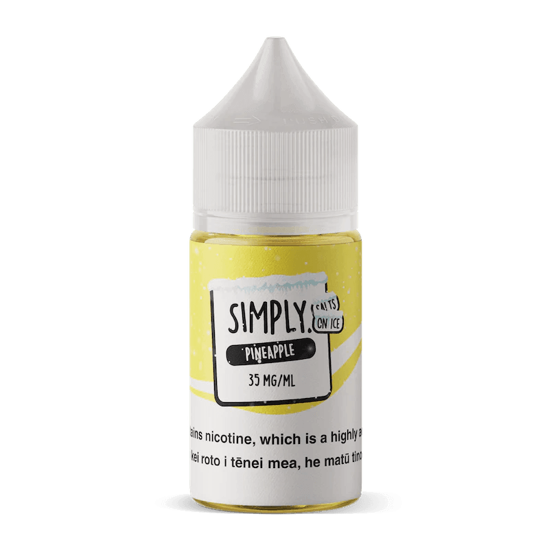 Pineapple Nic Salts (30mL) by Simply (on Ice) - Urban Vape Shop New Zealand