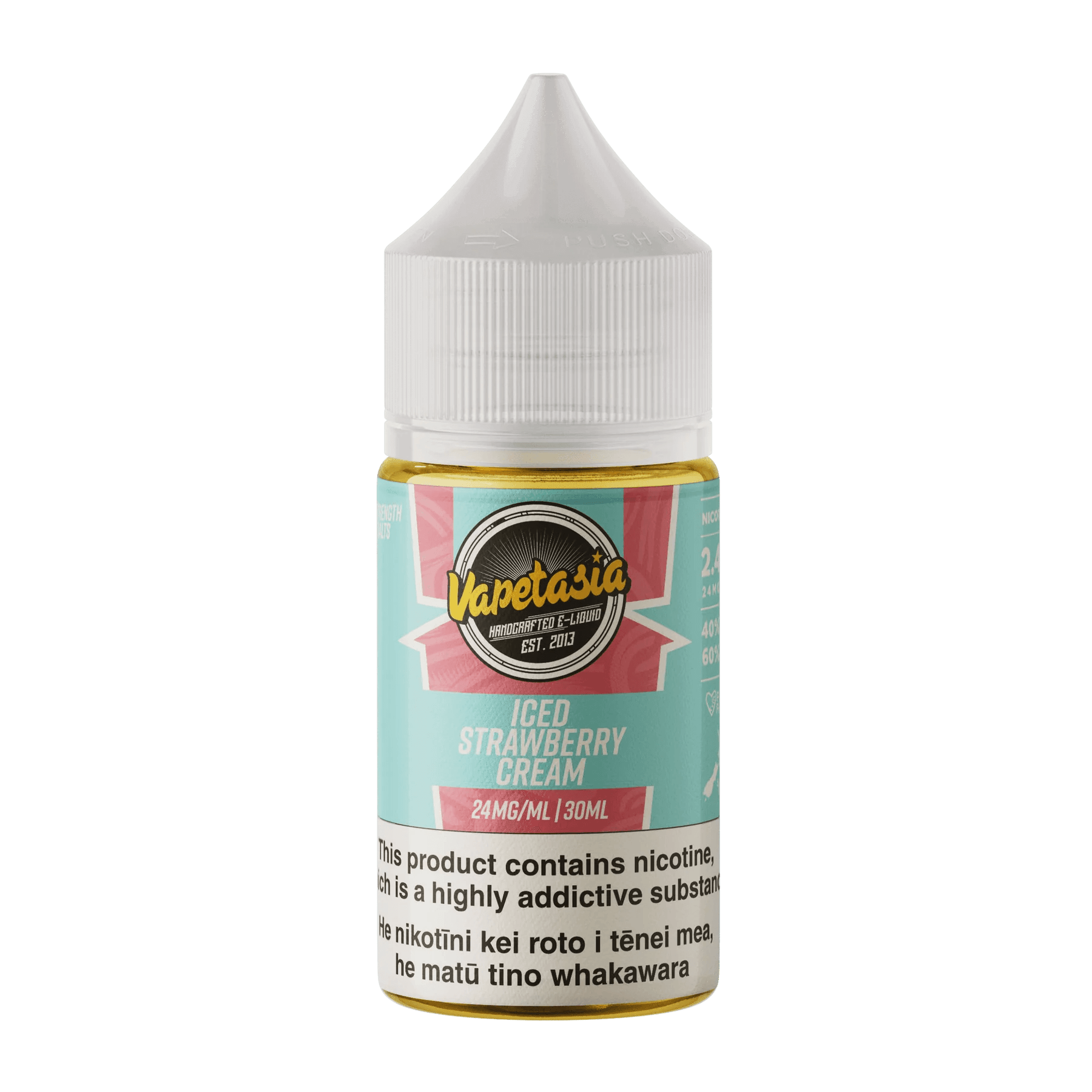 Strawberry Cream Nic Salts (30mL) by Vapetasia (Iced) - Urban Vape Shop New Zealand