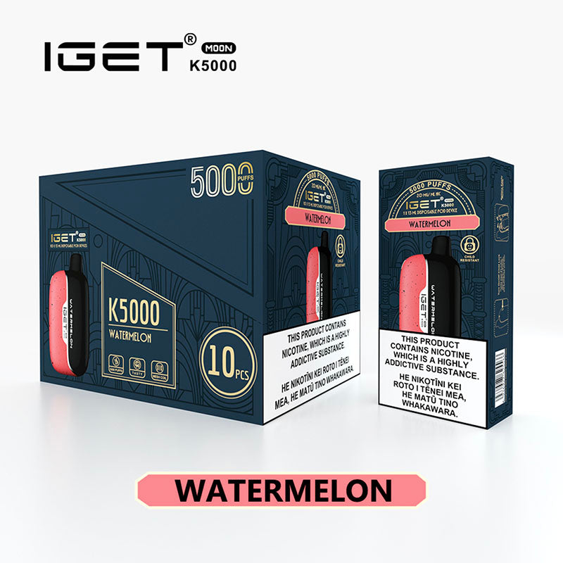 IGET Moon K5000 (13mL) Disposable (20mg/mL) - Compliant Version