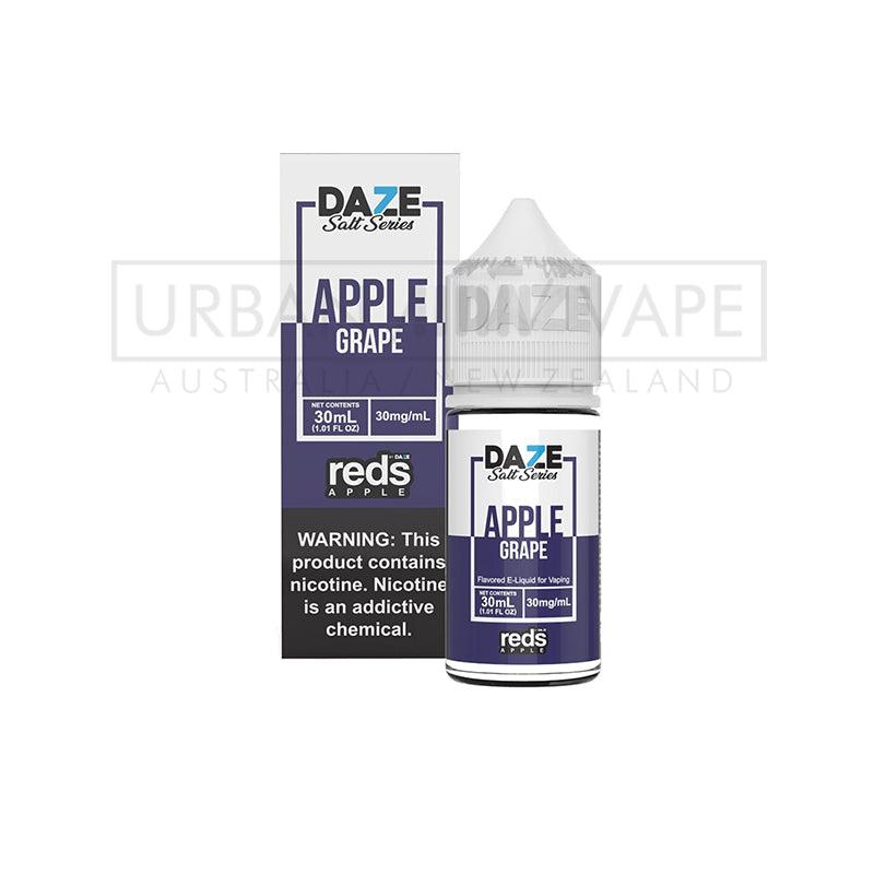 7DAZE - Nic Salt Apple Grape 30ml - Urban Vape Shop New Zealand
