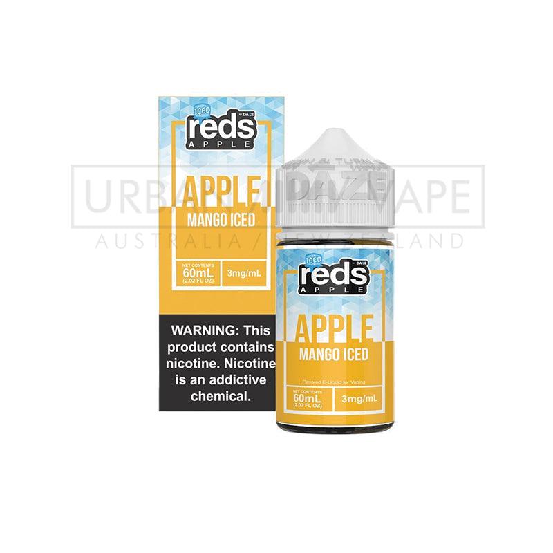 7DAZE - Reds Iced Apple Mango 60ml - Urban Vape Shop New Zealand