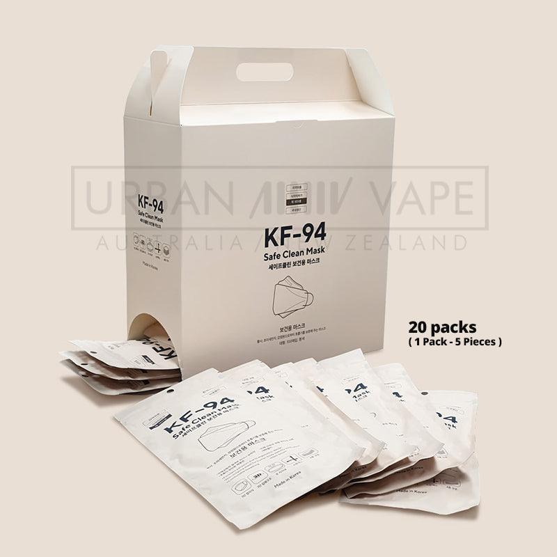 KF94 Quadruple structured Mask | 1pack, 10packs, 20packs - Urban Vape Shop New Zealand