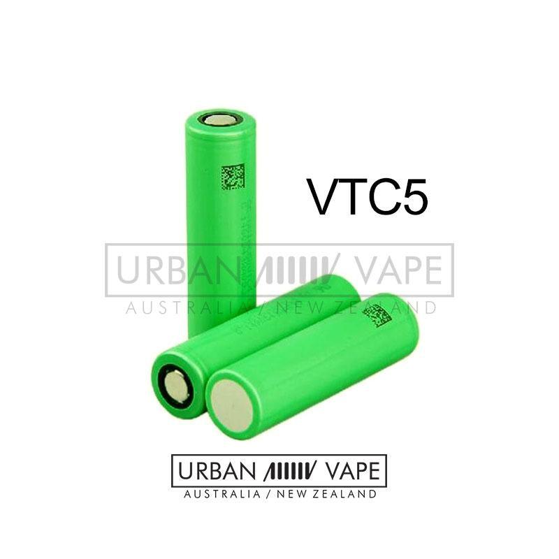 SONY - VTC5 Authentic 2600mAh 20A 18650 Battery - Urban Vape Shop New Zealand