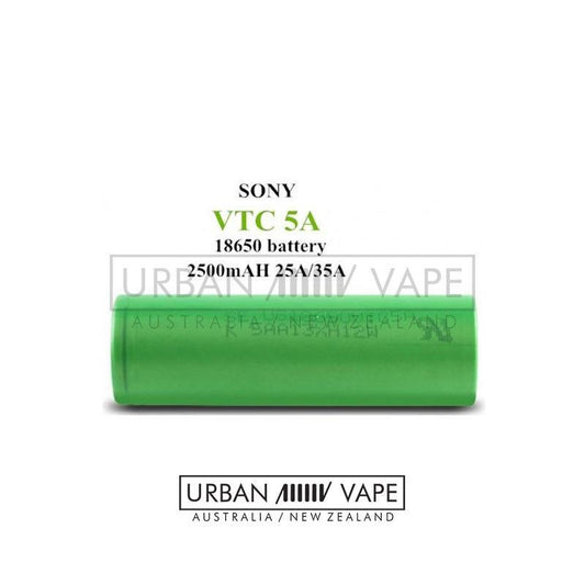 SONY - VTC5A Authentic 2600mAh 25A 18650 Battery - Urban Vape Shop New Zealand