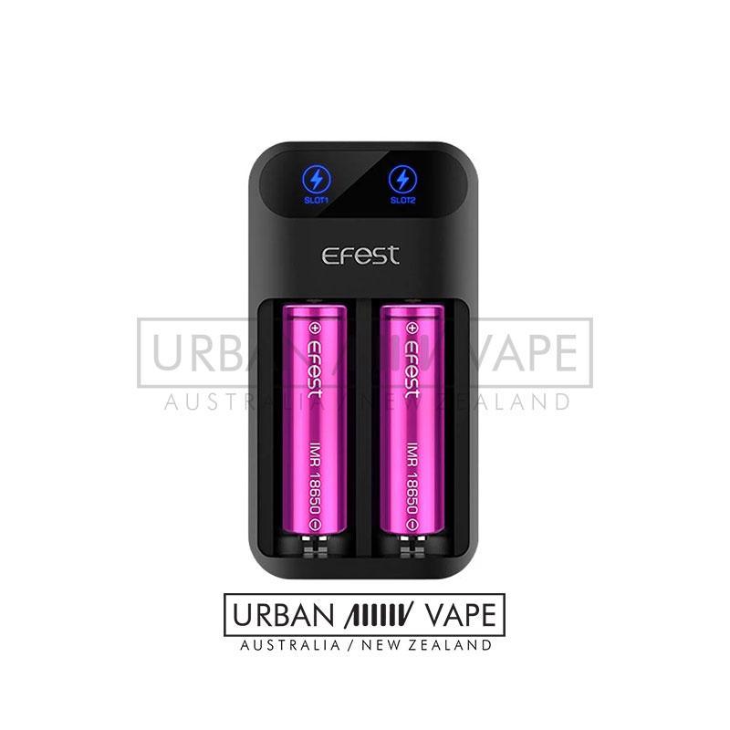 EFEST - Lush Q2 Battery Charger - Urban Vape Shop New Zealand