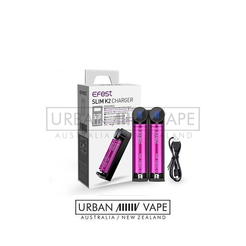 EFEST - Slim K2 Intelligent USB Charger - Urban Vape Shop New Zealand