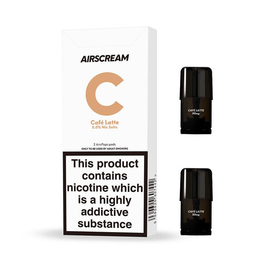 AIRSCREAM AirsPops - Replacement Pod 2pk / 3.6mg - Urban Vape Shop New Zealand
