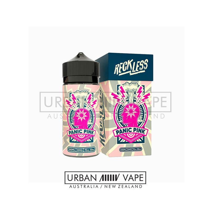 Reckless - Panic Pink 100ml - Urban Vape Shop New Zealand