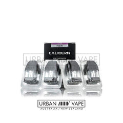 UWELL - Caliburn Replacement Pod Cartridge 2ml 4pcs/pack - Urban Vape Shop New Zealand