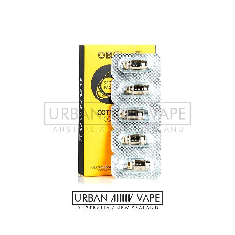 OBS - Cube Mini Replacement Coil 5pcs/pack - Urban Vape Shop New Zealand