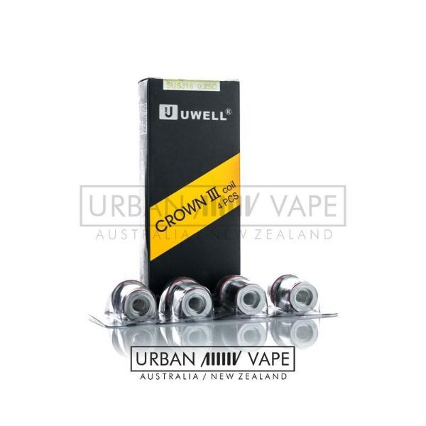 Uwell Crown 3 Replacement Coils 4pcs/pack - Urban Vape Shop New Zealand