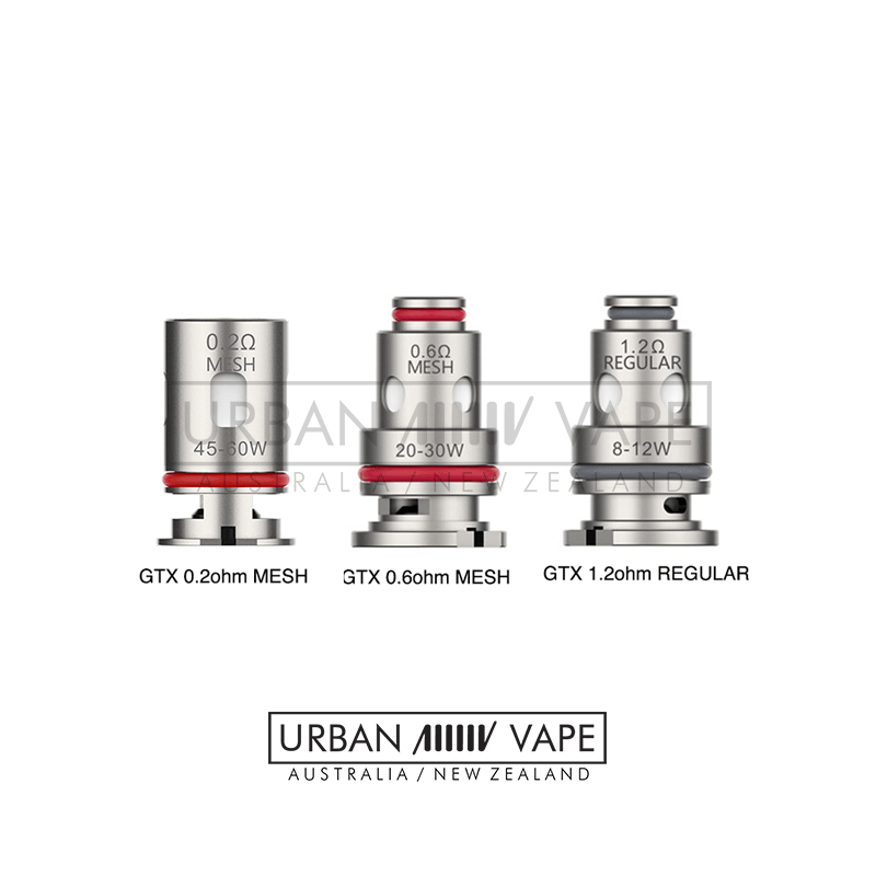 VAPORESSO - GTX Replacement Coils (5 pack) - Urban Vape Shop New Zealand