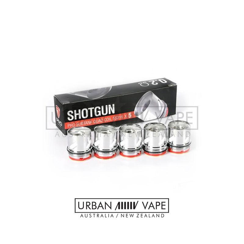 VGOD - Shotgun Pro Subtank Quad Coil SS316 5pcs/pack - Urban Vape Shop New Zealand
