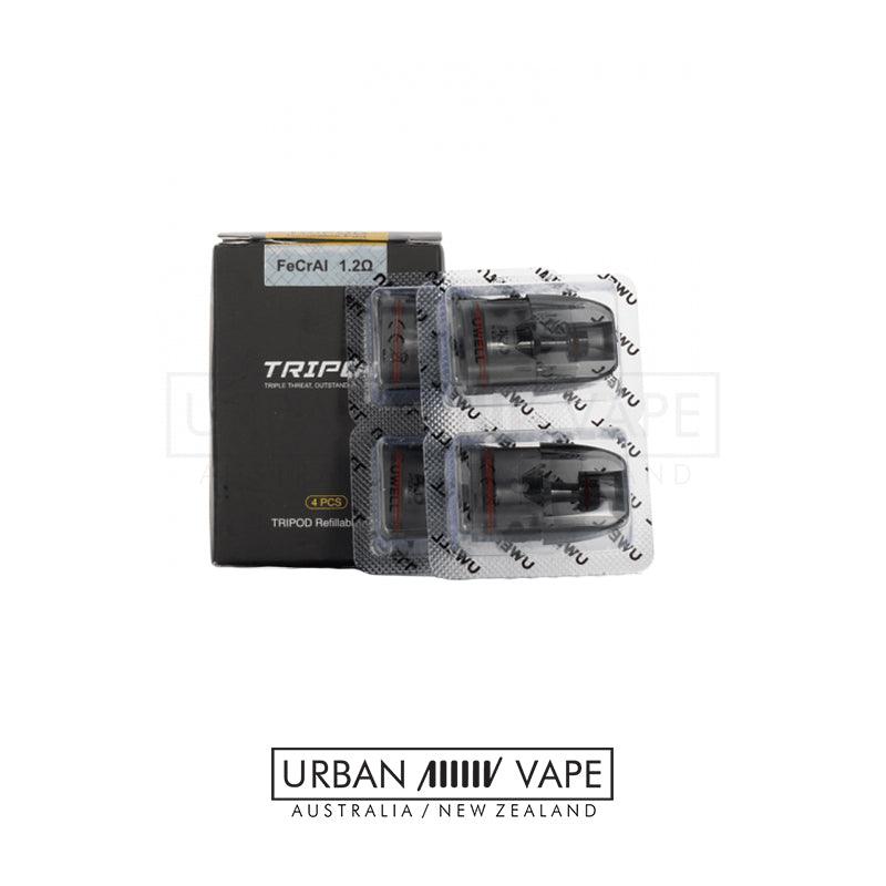 UWELL - TRIPOD Replacement Pod 4pcs/pack - Urban Vape Shop New Zealand